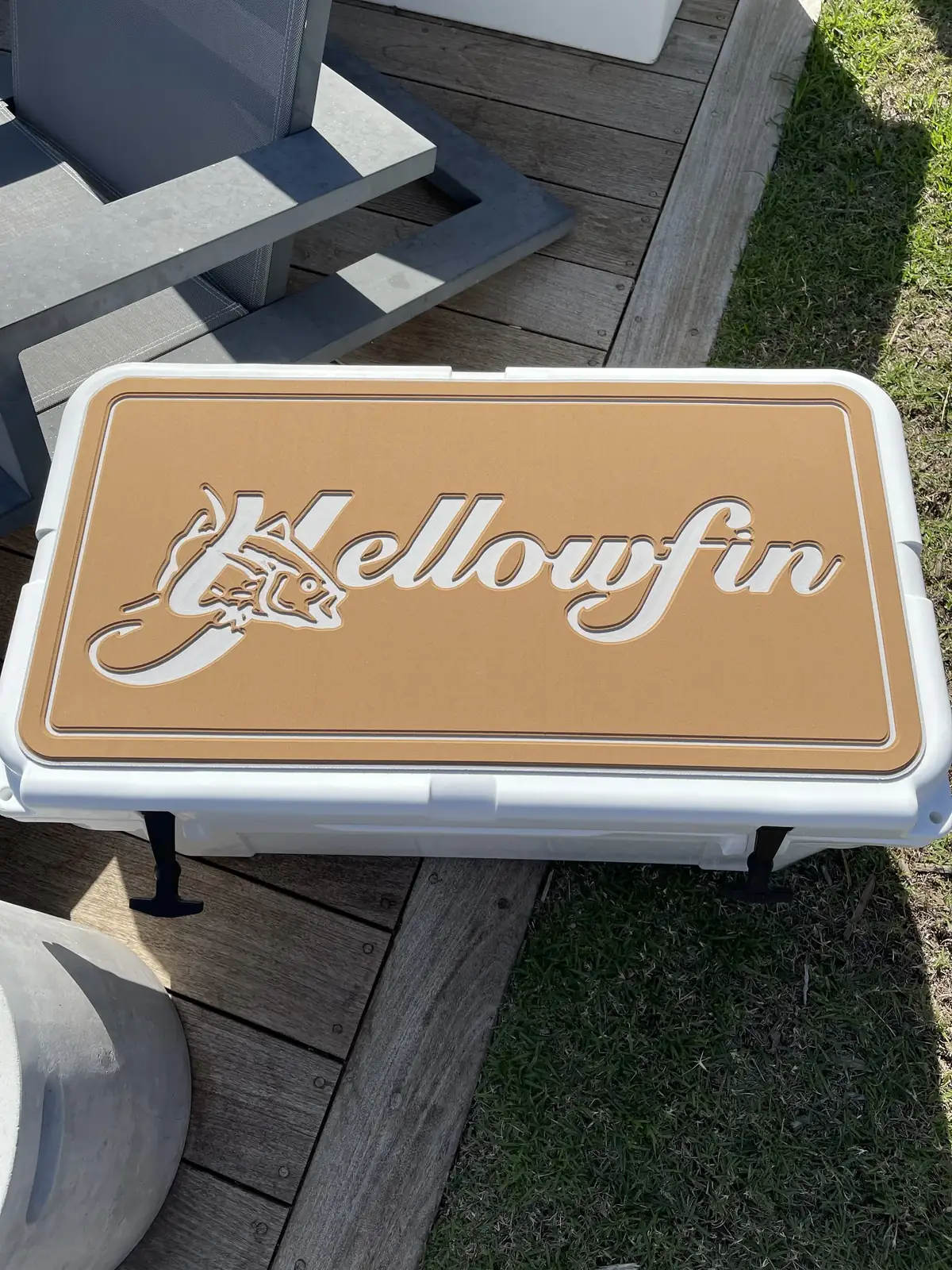 Yellowfin cooler topper