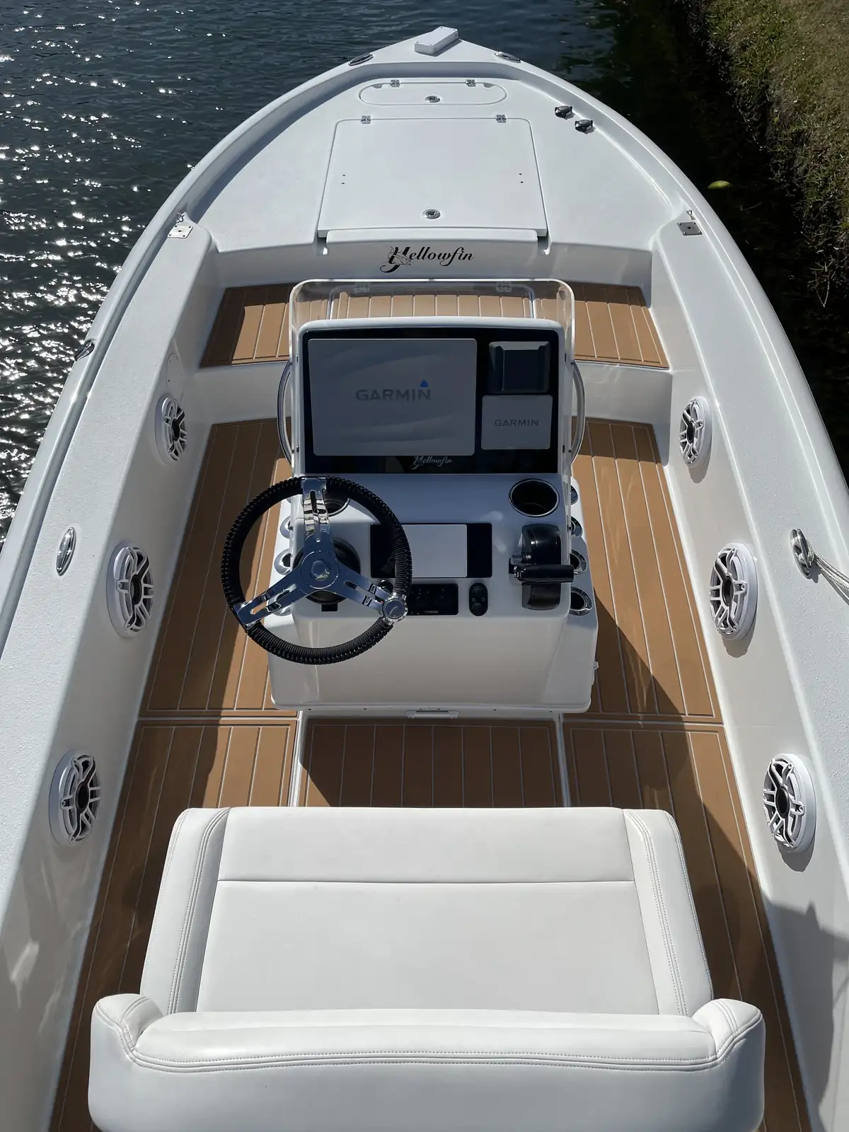 Custom Yellowfin deck