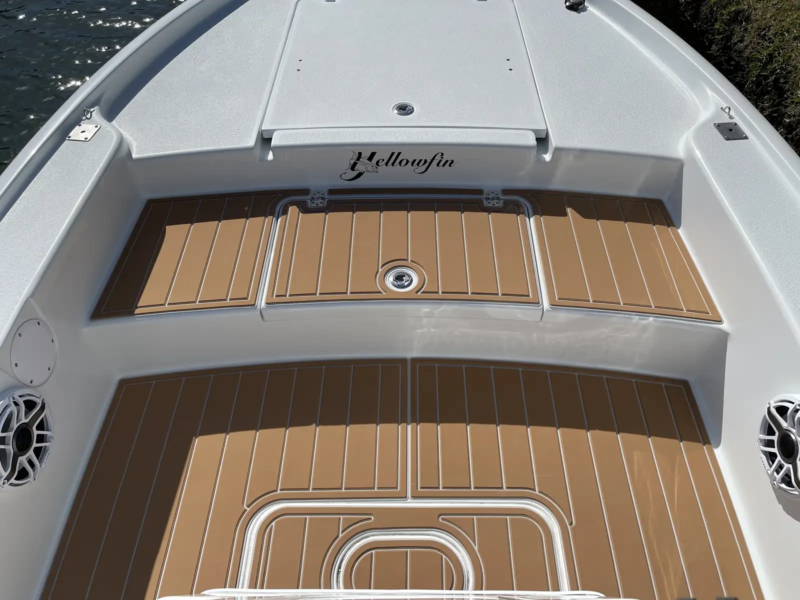 EverCor-style custom marine decking detail